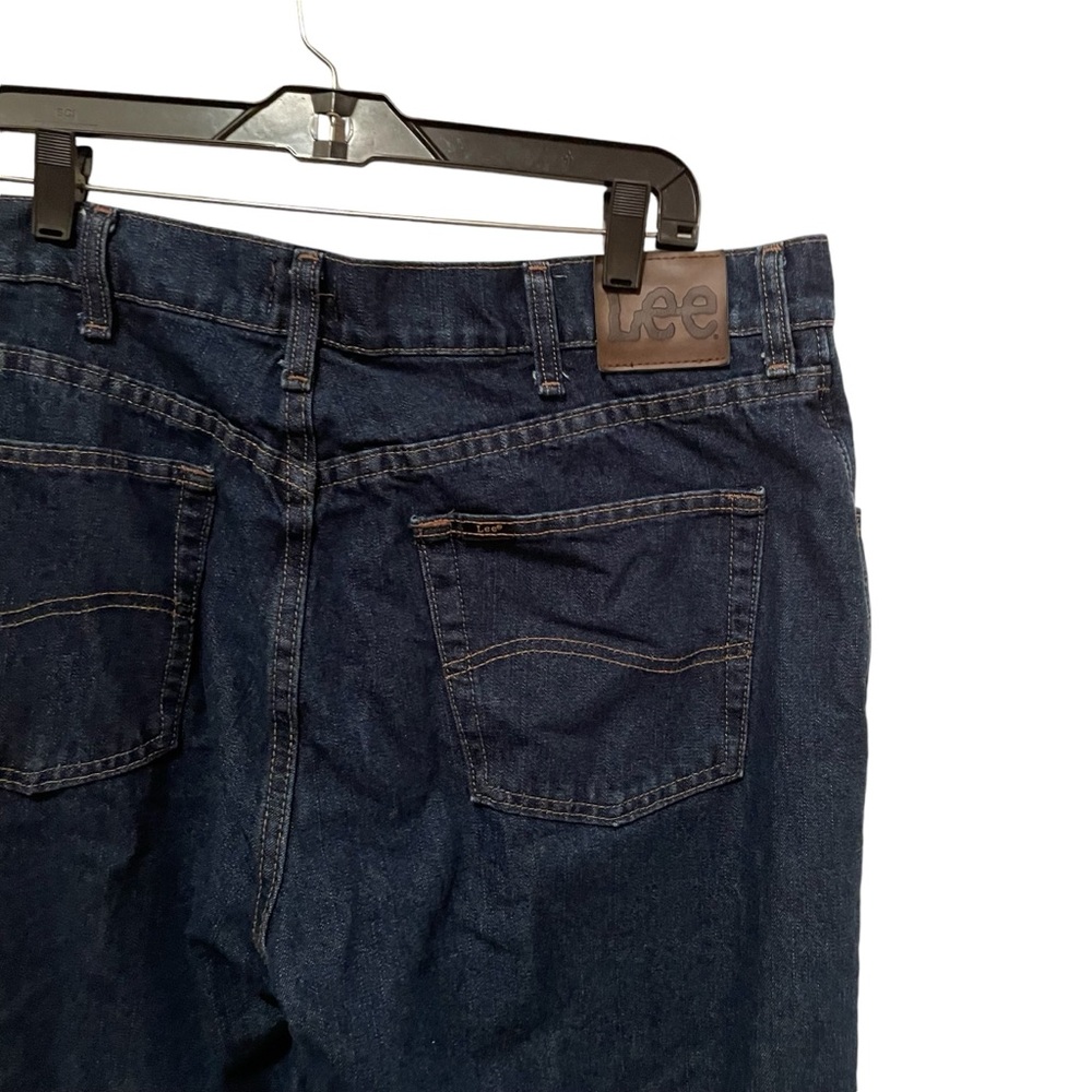 Lee Men’s Fleece Lined Jeans 36” x 34” Winter Warm - Picture 5 of 7